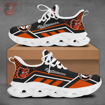 SPECIAL EDITION - NEW CUSTOMIZED MLB25 BOS BALTIMORE ORIOLES MAX SOUL SHOES