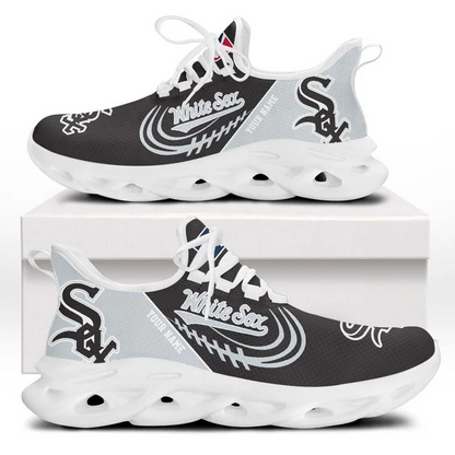 LIMITED EDITION - NEW CUSTOMIZED MLB27 LAA LOS ANGELES ANGELS PREMIUM CLUNKY SNEAKERS