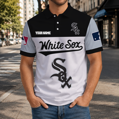 HOT DEAL - NEW CUSTOMIZED MLB26 CWS CHICAGO WHITE SOX T-SHIRT, POLO SHIRT, ZIP POLO SHIRT, SWEATSHIRT, HOODIE & ZIP HOODIE