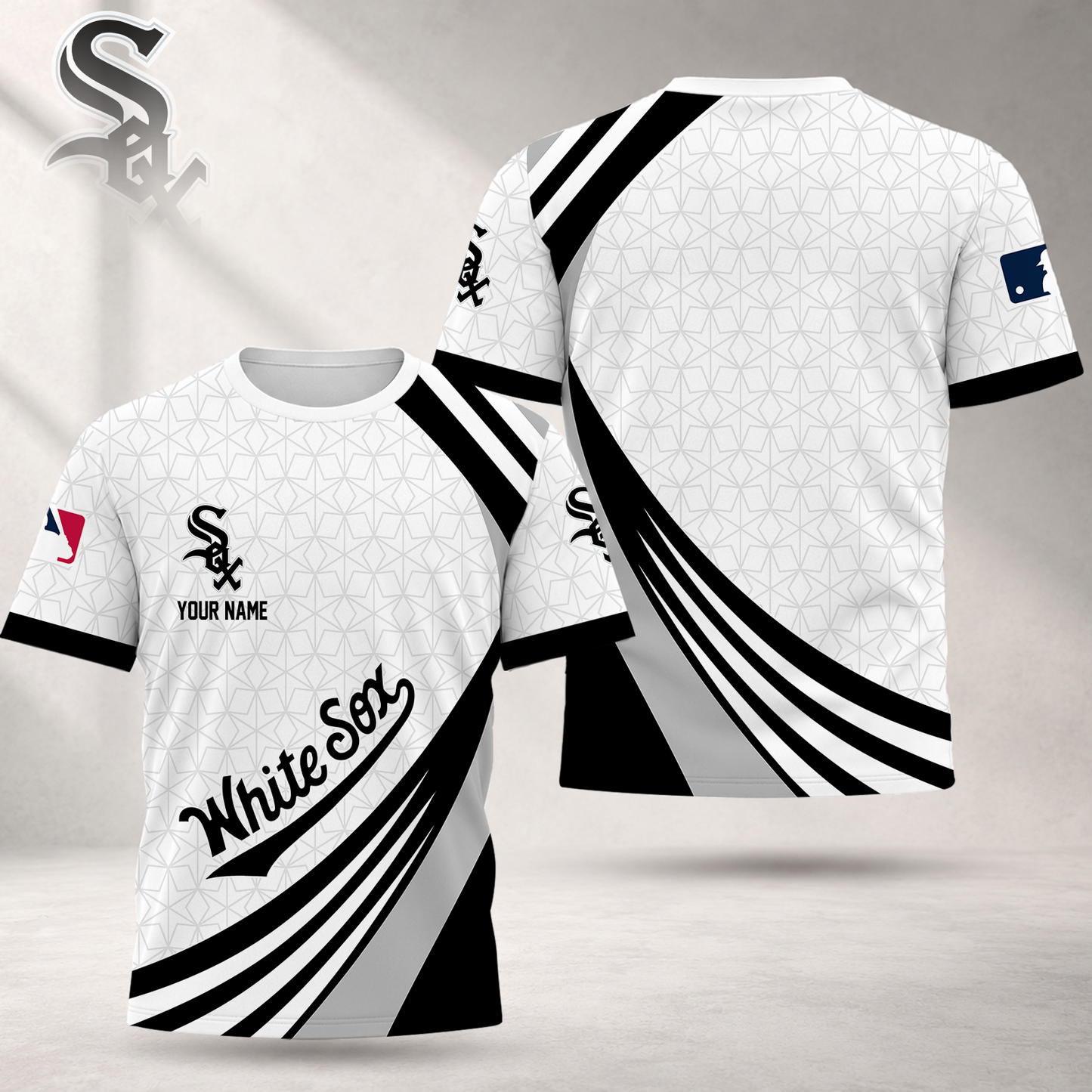 FINAL SALE - NEW CUSTOMIZED MLB26 CWS CHICAGO WHITE SOX T-SHIRT, POLO SHIRT, ZIP POLO SHIRT, SWEATSHIRT, HOODIE & ZIP HOODIE