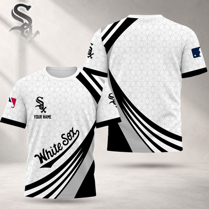 FINAL SALE - NEW CUSTOMIZED MLB26 CWS CHICAGO WHITE SOX T-SHIRT, POLO SHIRT, ZIP POLO SHIRT, SWEATSHIRT, HOODIE & ZIP HOODIE