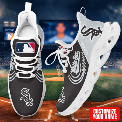LIMITED EDITION - NEW CUSTOMIZED MLB27 LAA LOS ANGELES ANGELS PREMIUM CLUNKY SNEAKERS