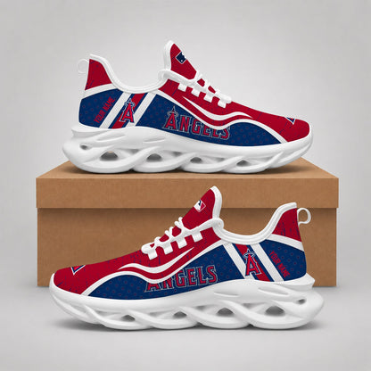 VIRAL EDITION - NEW CUSTOMIZED MLB27 LAA LOS ANGELES ANGELS MAX SOUL SHOES