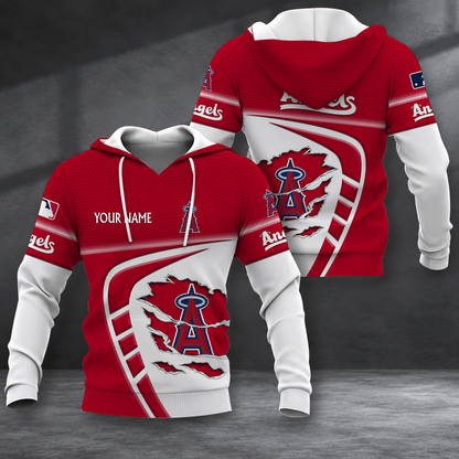 SPECIAL EDITION - NEW CUSTOMIZED MLB27 LAA LOS ANGELES ANGELS T-SHIRT, POLO SHIRT, ZIP POLO SHIRT, SWEATSHIRT, HOODIE & ZIP HOODIE
