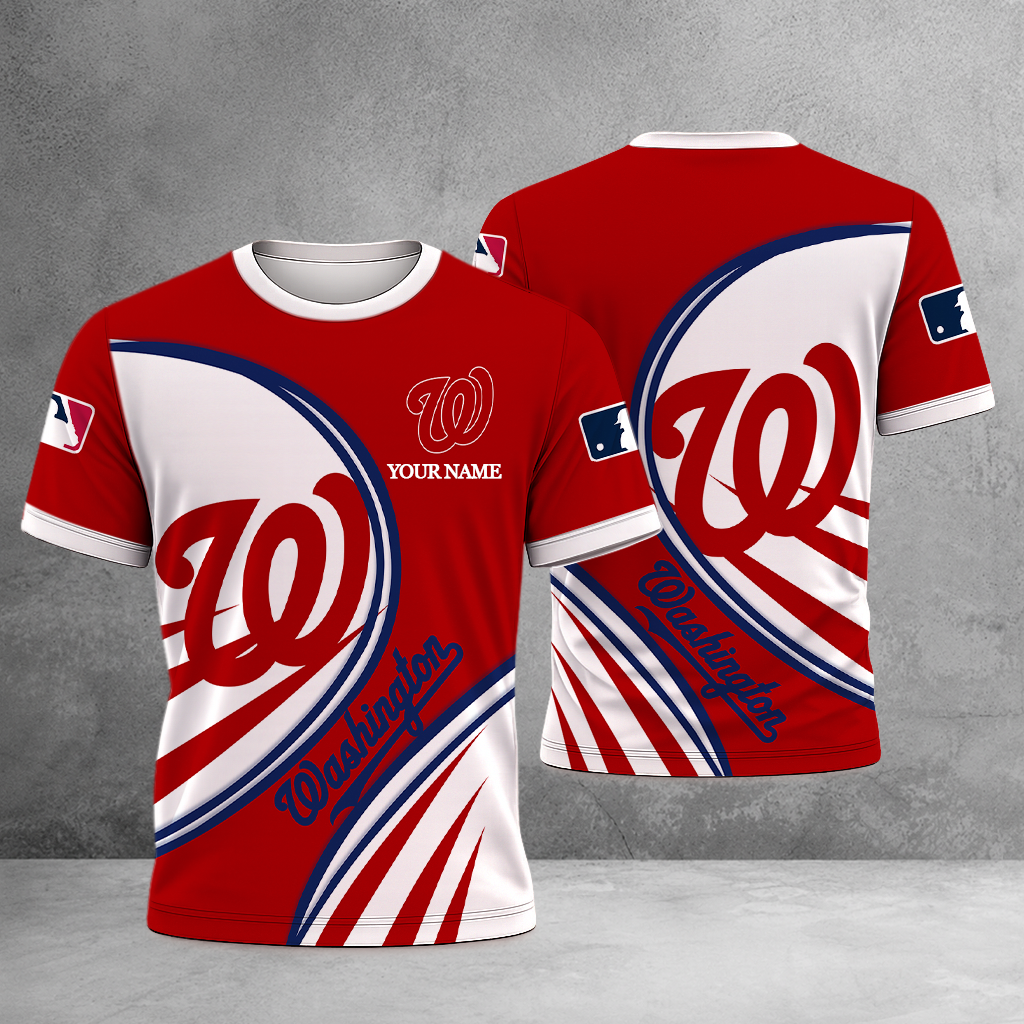 SPECIAL EDITION - NEW CUSTOMIZED MLB28 WNS WASHINGTON NATIONALS T-SHIRT, POLO SHIRT, ZIP POLO SHIRT, SWEATSHIRT, HOODIE & ZIP HOODIE