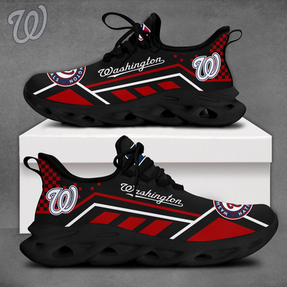 SPECIAL EDITION - NEW CUSTOMIZED MLB28 WNS WASHINGTON NATIONALS MAX SOUL SHOES