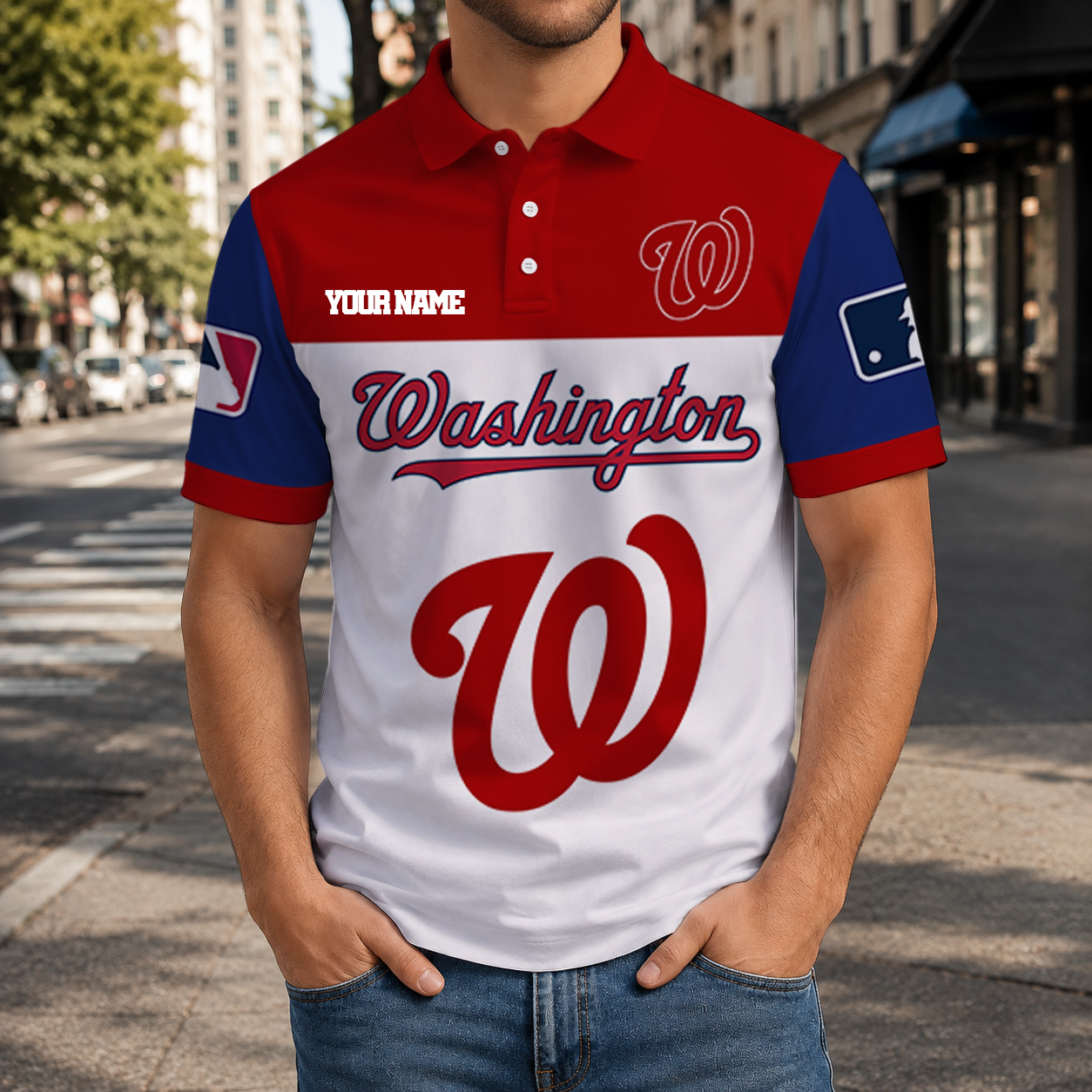 HOT DEAL - NEW CUSTOMIZED MLB28 WNS WASHINGTON NATIONALS T-SHIRT, POLO SHIRT, ZIP POLO SHIRT, SWEATSHIRT, HOODIE & ZIP HOODIE