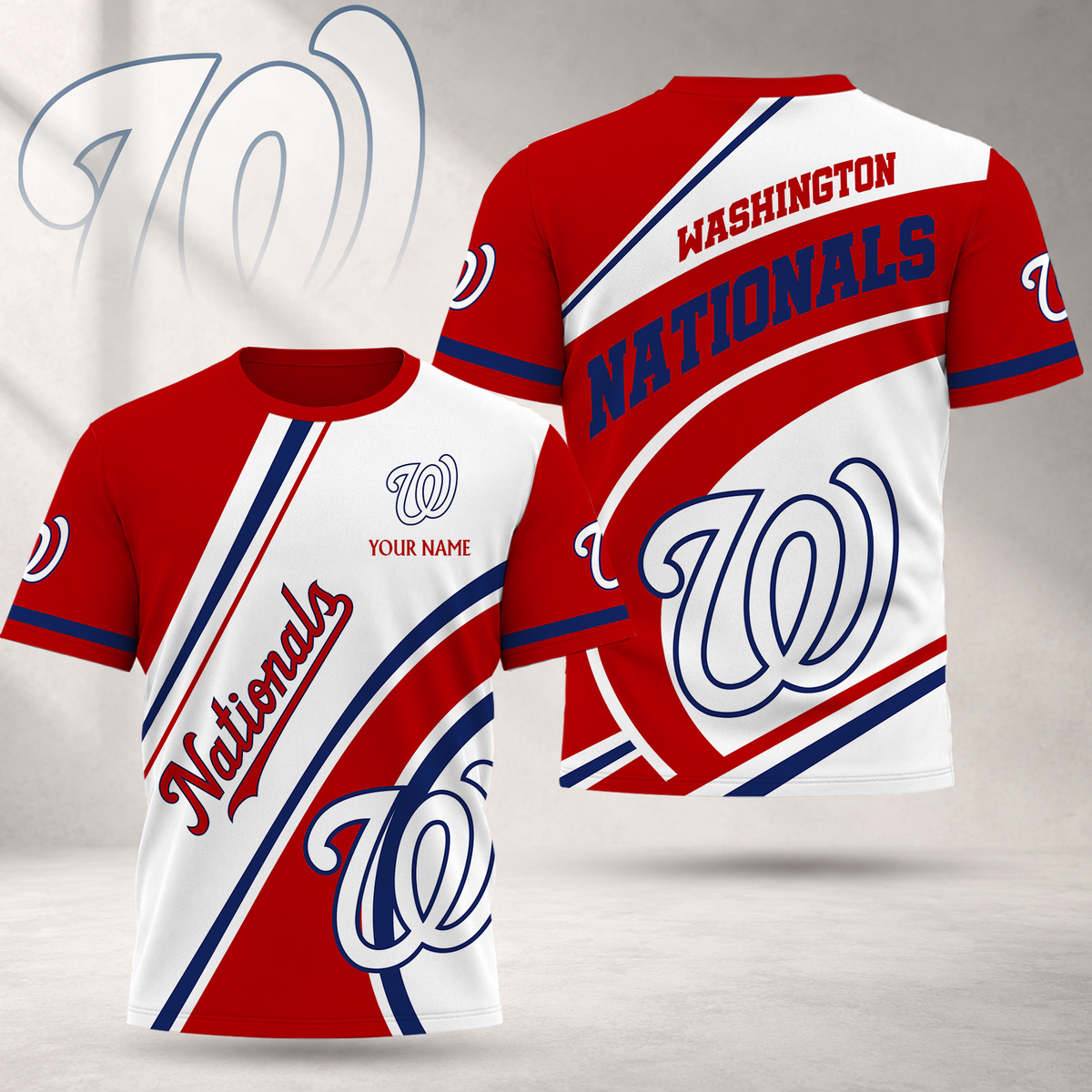 FLASH SALE - NEW CUSTOMIZED MLB28 WNS WASHINGTON NATIONALS T-SHIRT, POLO SHIRT, ZIP POLO SHIRT, SWEATSHIRT, HOODIE & ZIP HOODIE