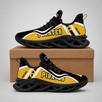 VIRAL EDITION - NEW CUSTOMIZED MLB29 PHP PITTSBURGH PIRATES MAX SOUL SHOES
