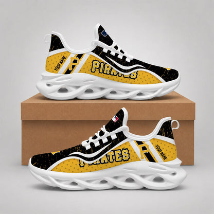 VIRAL EDITION - NEW CUSTOMIZED MLB29 PHP PITTSBURGH PIRATES MAX SOUL SHOES
