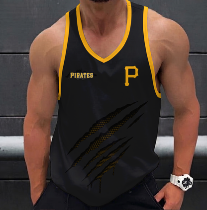 LIMITED EDITION - NEW CUSTOMIZED MLB29 PITTSBURGH PIRATES UNISEX TANK TOP