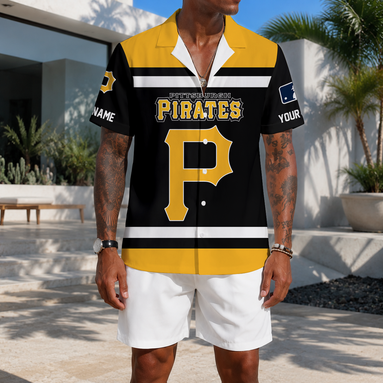MEGA SALE - NEW CUSTOMIZED MLB29 PHP PITTSBURGH PIRATES UNISEX HAWAIIAN SHIRT