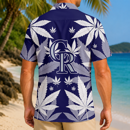 LIMITED EDITION - NEW CUSTOMIZED MLB30 COR COLORADO ROCKIES UNISEX HAWAIIAN SHIRT