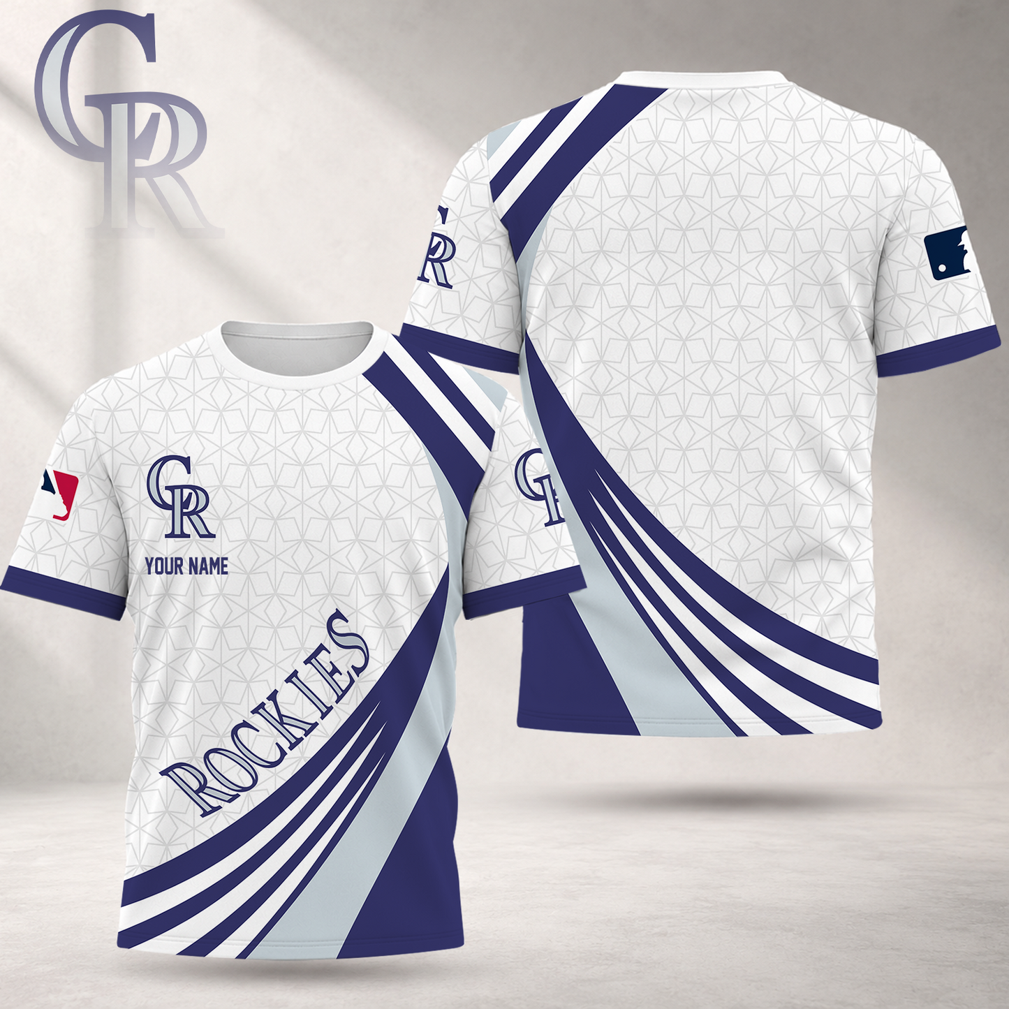 FINAL SALE - NEW CUSTOMIZED MLB30 COR COLORADO ROCKIES T-SHIRT, POLO SHIRT, ZIP POLO SHIRT, SWEATSHIRT, HOODIE & ZIP HOODIE