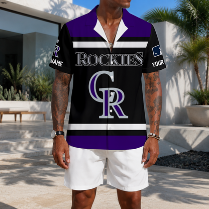 MEGA SALE - NEW CUSTOMIZED MLB30 COR COLORADO ROCKIES UNISEX HAWAIIAN SHIRT