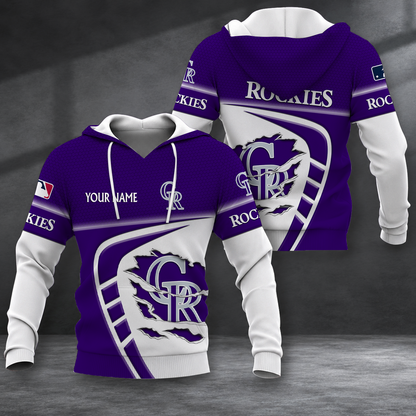 SPECIAL EDITION - NEW CUSTOMIZED MLB30 COR COLORADO ROCKIES T-SHIRT, POLO SHIRT, ZIP POLO SHIRT, SWEATSHIRT, HOODIE & ZIP HOODIE