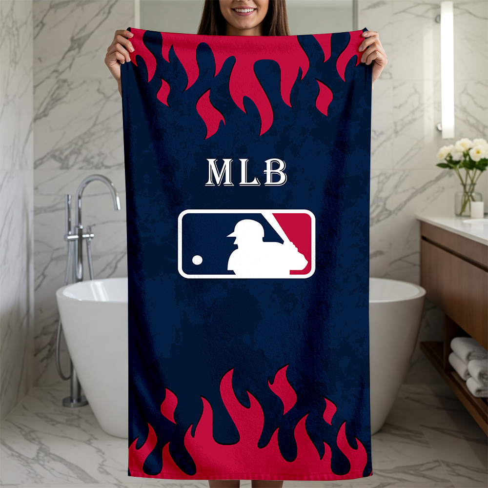 LIMITED EDITION - NEW CUSTOMIZED MLB31 MLB MAJOR LEAGUE BASEBALL BEACH TOWEL FOR FAN