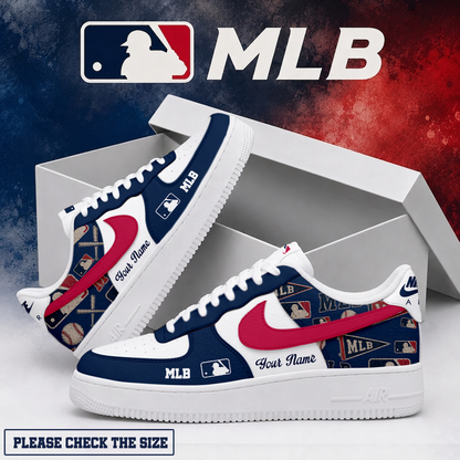 LIMITED EDITION - NEW CUSTOMIZED MLB31 MAJOR LEAGUE BASEBALL AF1 SHOES