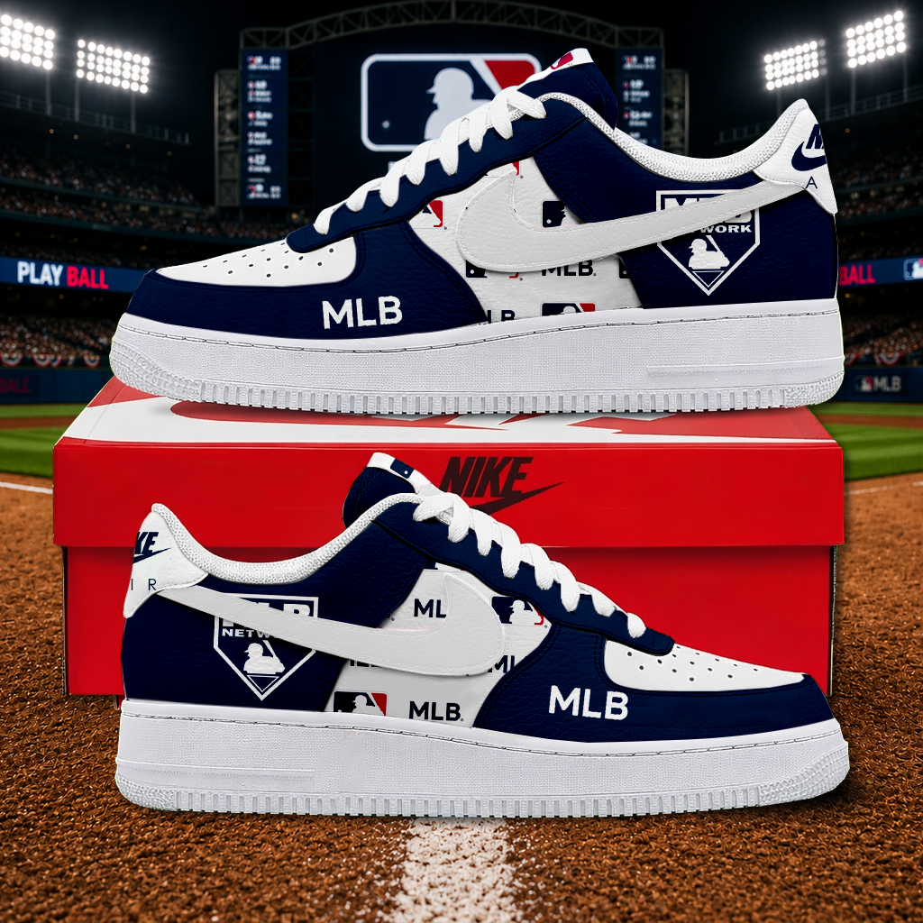 LIMITED EDITION - NEW CUSTOMIZED MLB31 MAJOR LEAGUE BASEBALL AF1 SHOES