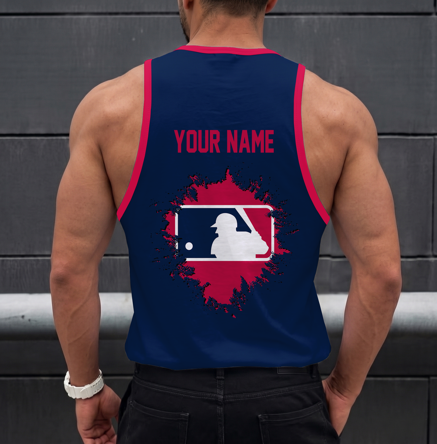 LIMITED EDITION - NEW CUSTOMIZED MLB31 MAJOR LEAGUE BASEBALL UNISEX TANK TOP