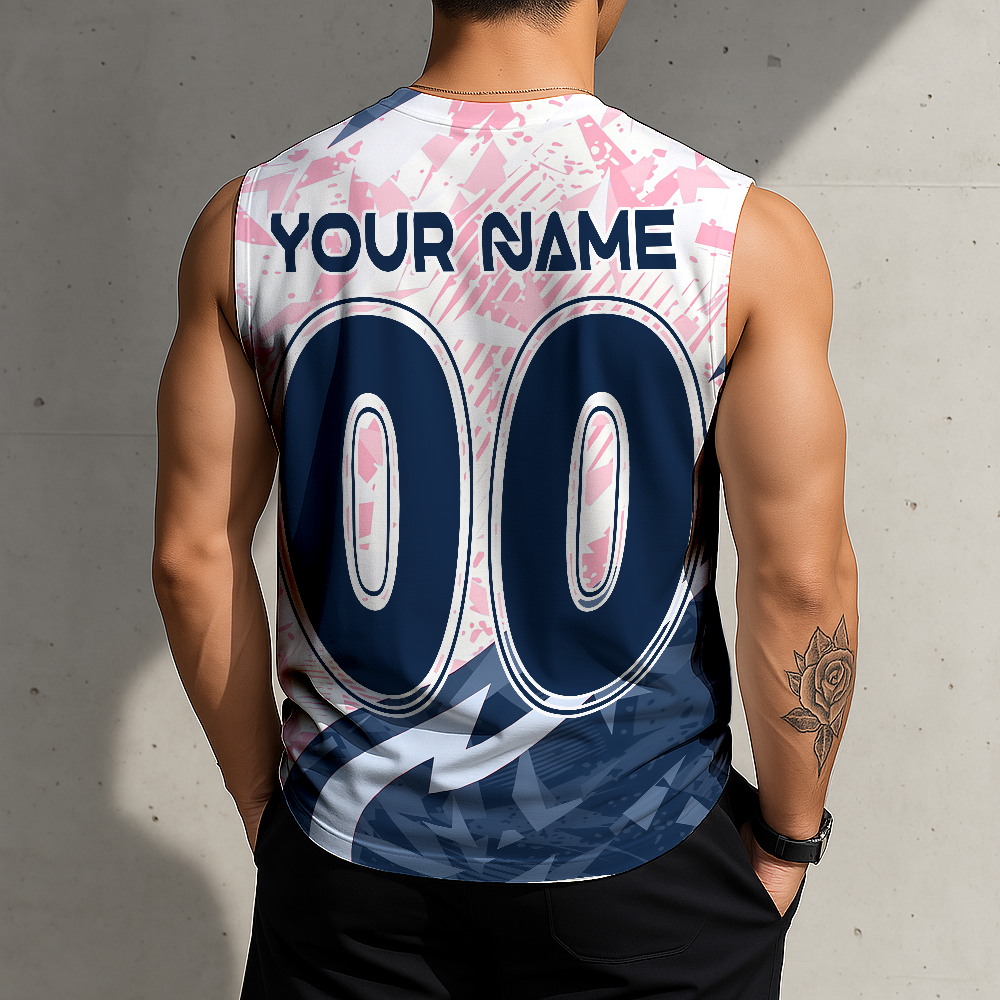 LIMITED EDITION - NEW CUSTOMIZED MLB31 MAJOR LEAGUE BASEBALL TANKTOP & GYM SHIRT