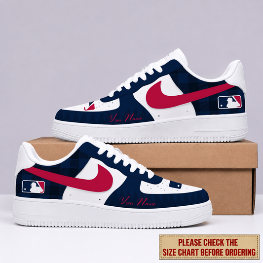 LIMITED EDITION - NEW CUSTOMIZED MLB31 MAJOR LEAGUE BASEBALL AF1 SHOES