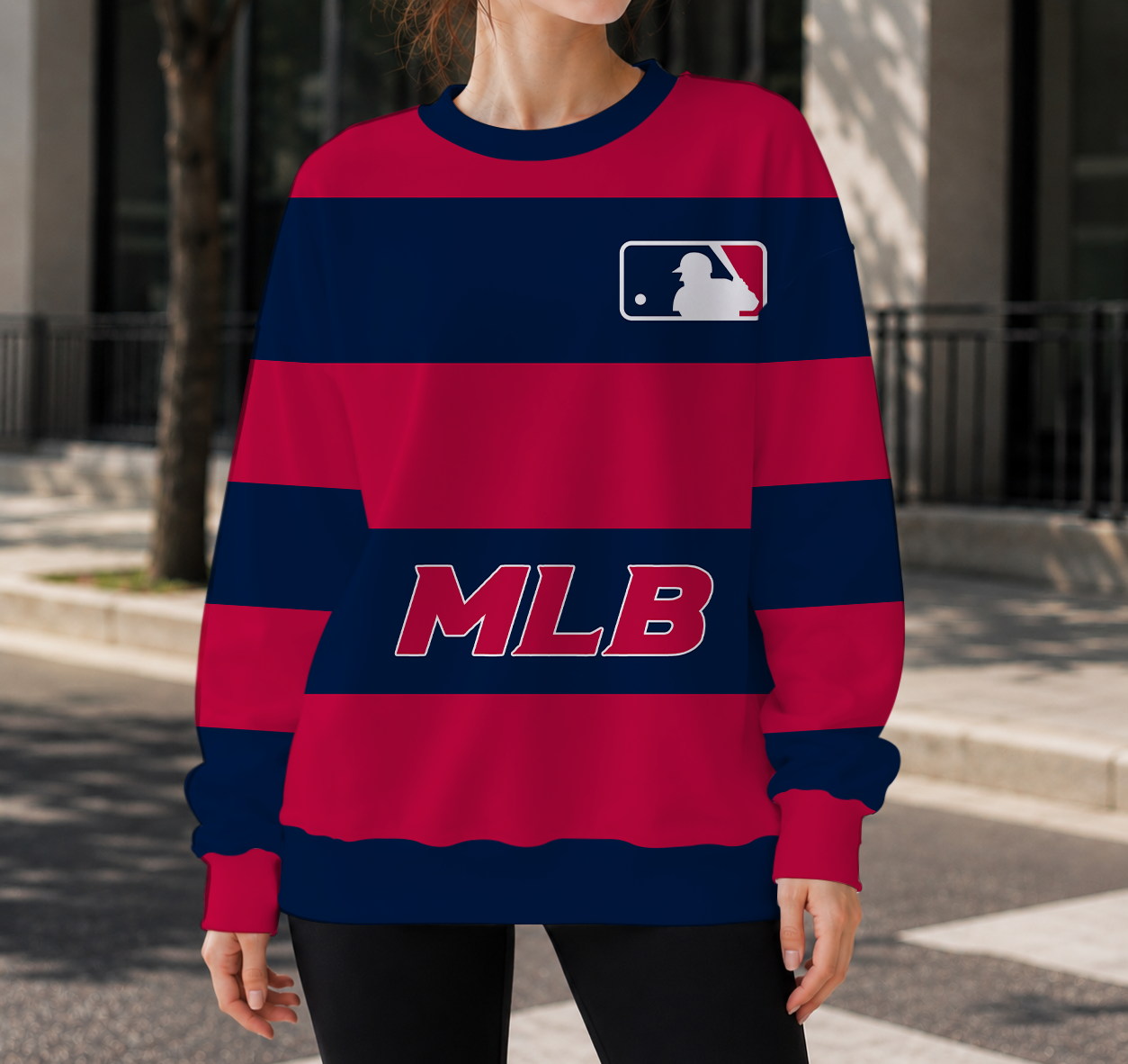 FINAL SALE - NEW CUSTOMIZED MLB31 MAJOR LEAGUE BASEBALL UNISEX SWEATSHIRT