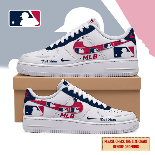 VIRAL EDITION - NEW CUSTOMIZED MLB31 MAJOR LEAGUE BASEBALL AF1 SHOES