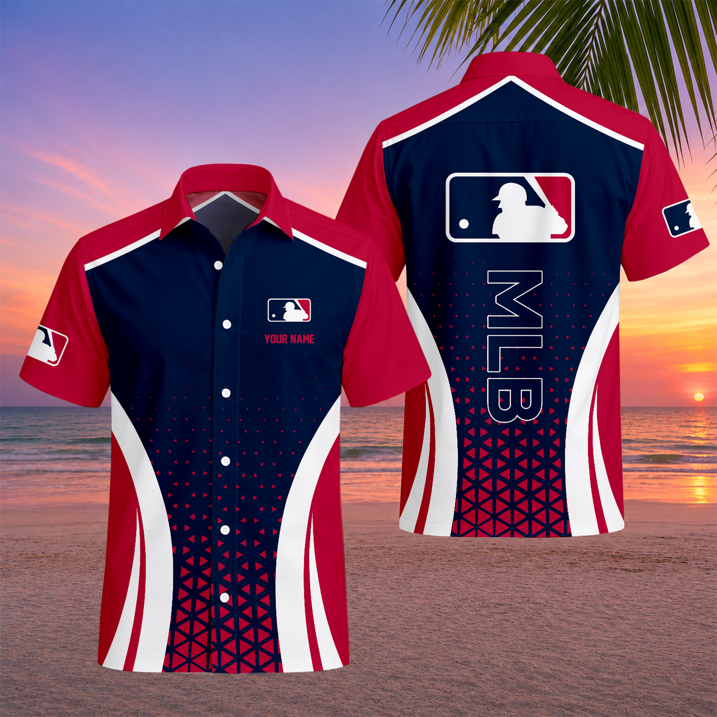 LIMITED EDITION - NEW CUSTOMIZED MLB31 MAJOR LEAGUE BASEBALL UNISEX HAWAIIAN SHIRT