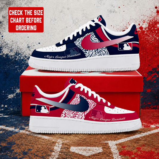 LIMITED EDITION - NEW CUSTOMIZED MLB31 MAJOR LEAGUE BASEBALL AF1 SHOES