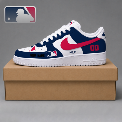 LIMITED EDITION - NEW CUSTOMIZED MLB31 MAJOR LEAGUE BASEBALL AF1 SHOES