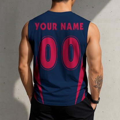 LIMITED EDITION - NEW CUSTOMIZED MLB32 MLB ALL TEAMS MEN'S GYM SHIRT