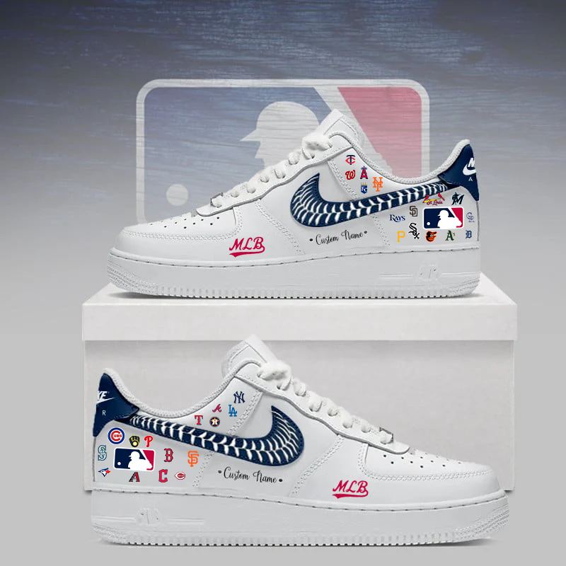 LIMITED EDITION - NEW CUSTOMIZED MLB32 MLB ALL TEAMS AF1 SNEAKERS