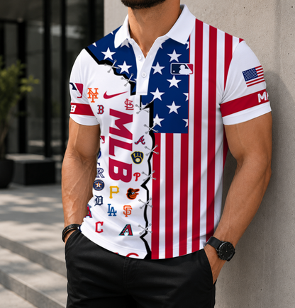 LIMITED EDITION - NEW CUSTOMIZED MLB32 MLB ALL TEAMS POLO SHIRT, ZIP POLO SHIRT & T-SHIRTS