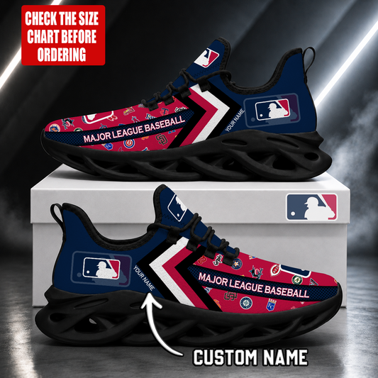 LIMITED EDITION - NEW CUSTOMIZED MLB32 MLB ALL TEAMS MAX SOUL SHOES