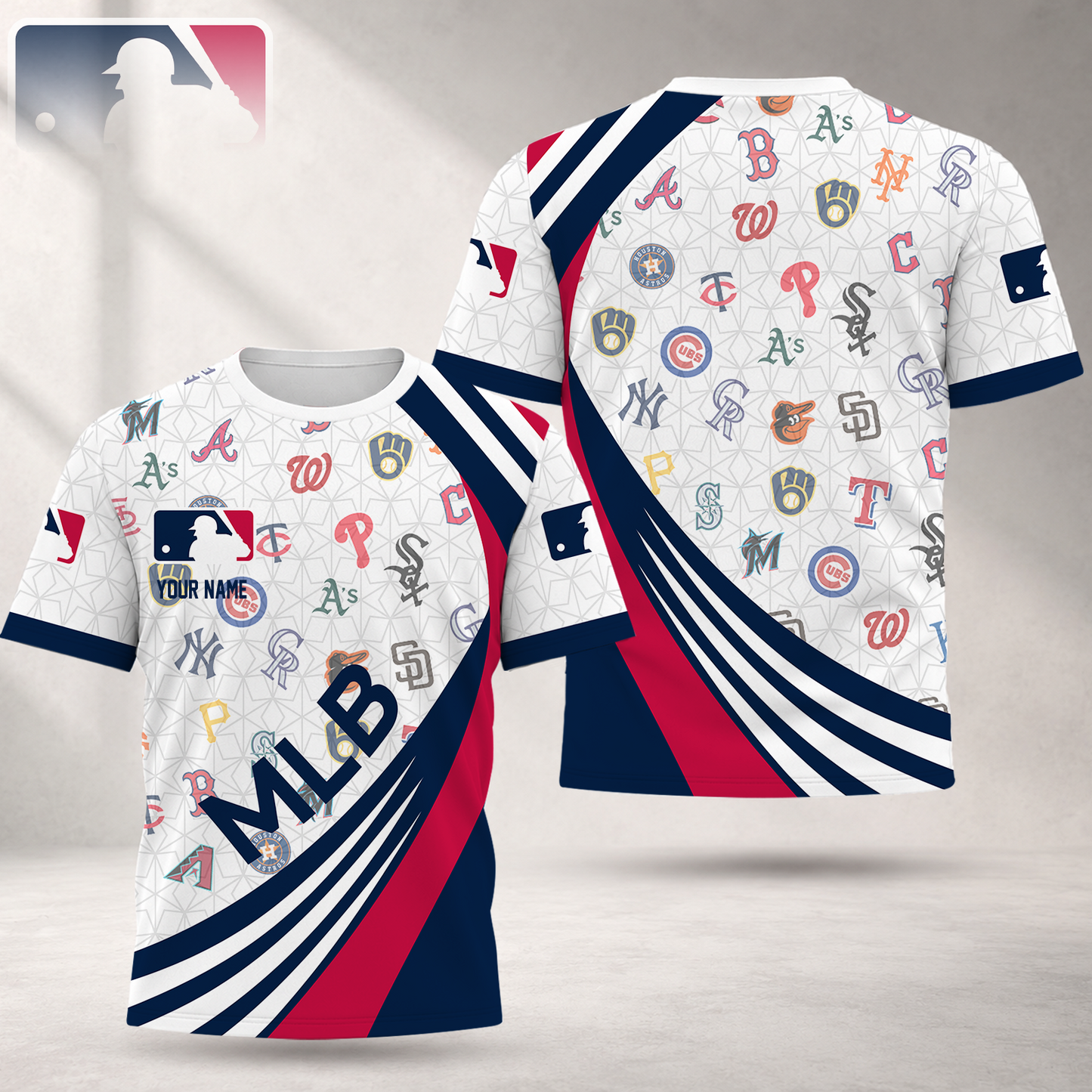 FINAL SALE - NEW CUSTOMIZED MLB32 MLB ALL TEAMS T-SHIRT, POLO SHIRT, ZIP POLO SHIRT, SWEATSHIRT, HOODIE & ZIP HOODIE