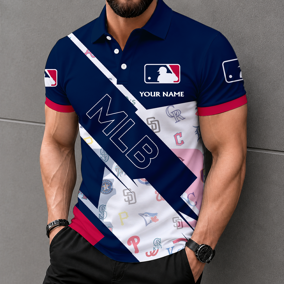 LIMITED EDITION - NEW CUSTOMIZED MLB32 ALL TEAMS T-SHIRT, POLO SHIRT, ZIP POLO SHIRT, SWEATSHIRT, HOODIE & ZIP HOODIE