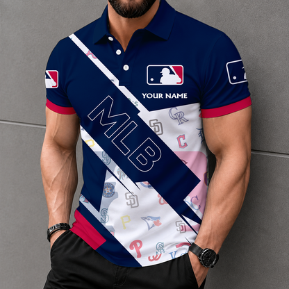 LIMITED EDITION - NEW CUSTOMIZED MLB32 ALL TEAMS T-SHIRT, POLO SHIRT, ZIP POLO SHIRT, SWEATSHIRT, HOODIE & ZIP HOODIE