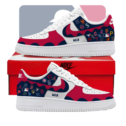 FINAL CLEARANCE - NEW CUSTOMIZED MLB32 MLB ALL TEAMS AF1 SHOES