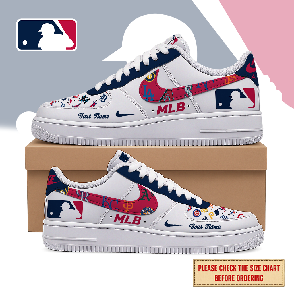 VIRAL EDITION - NEW CUSTOMIZED MLB32 MLB ALL TEAMS AF1 SHOES
