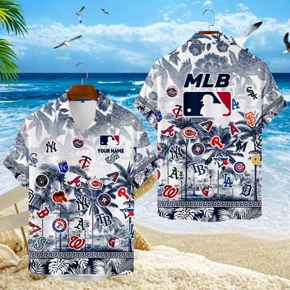 LIMITED EDITION - NEW CUSTOMIZED MLB32 MLB ALL TEAMS UNISEX HAWAIIAN SHIRT