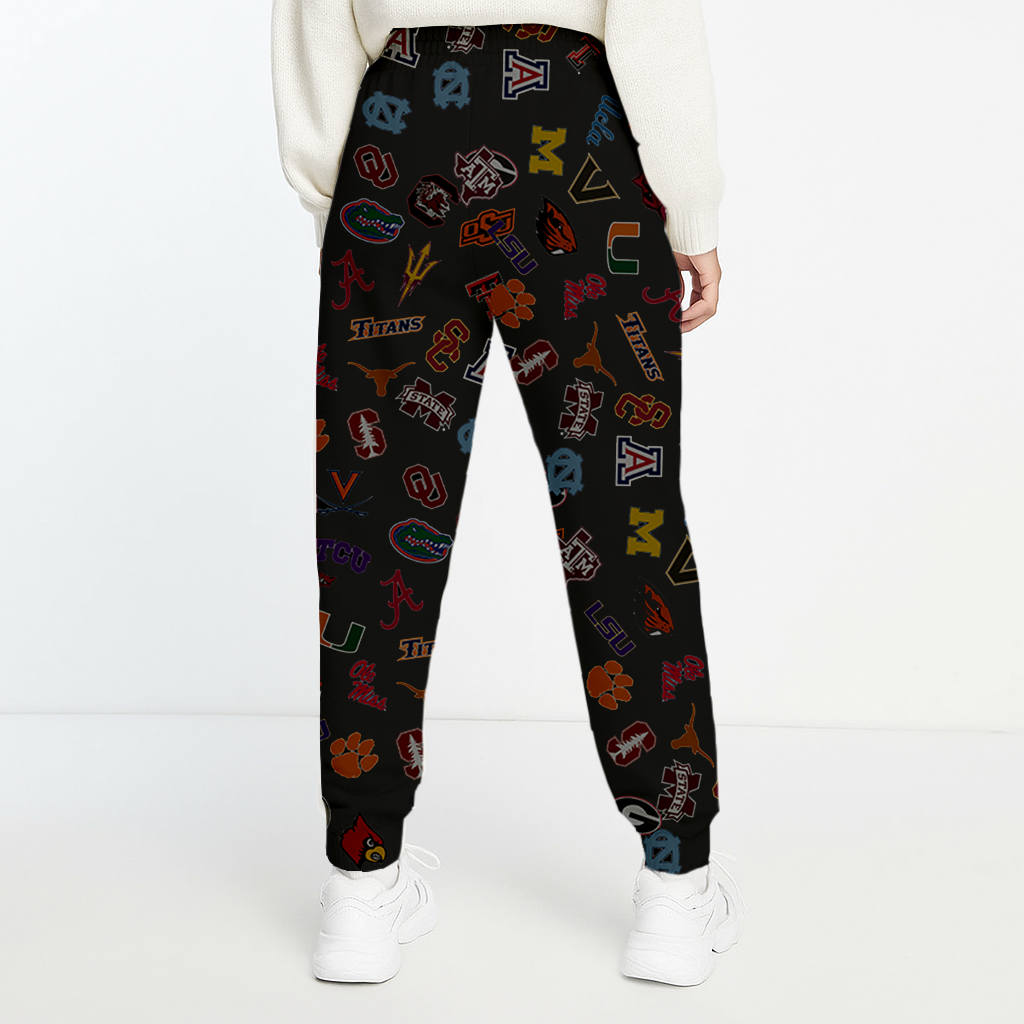 LIMITED EDITION- NEW CUSTOMIZED NCAA CWS32 BBC CWS ALL TEAMS UNISEX LONG PANTS
