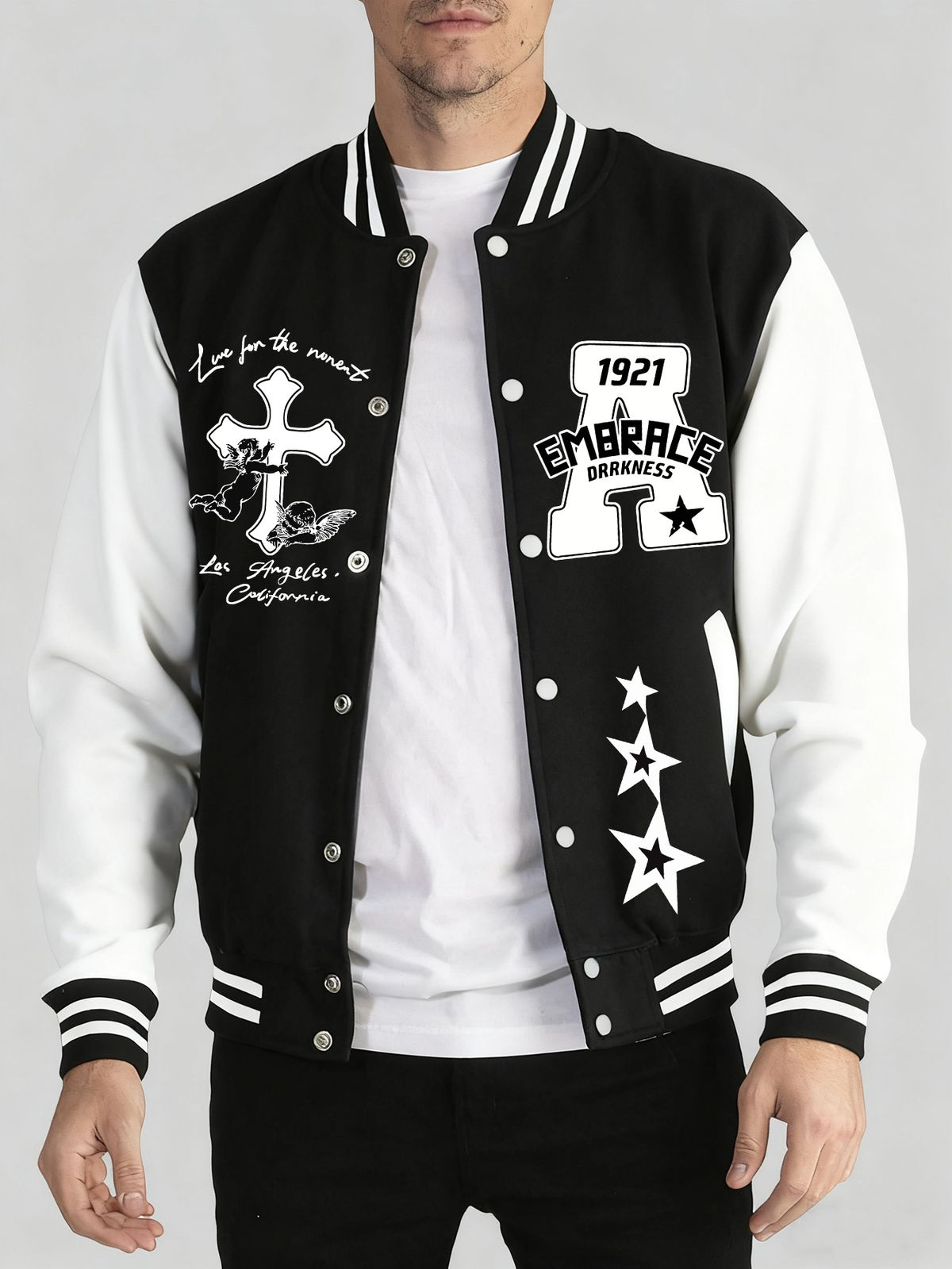 LIMITED EDITION UNISEX BASEBALL JACKET - URBAN STREET STYLE 41