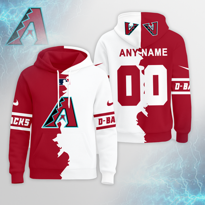 LIMITED EDITION - NEW CUSTOMIZED MLB07 ADS ARIZONA DIAMONDBACKS UNISEX T-SHIRT, POLO, HOODIE & JACKETS