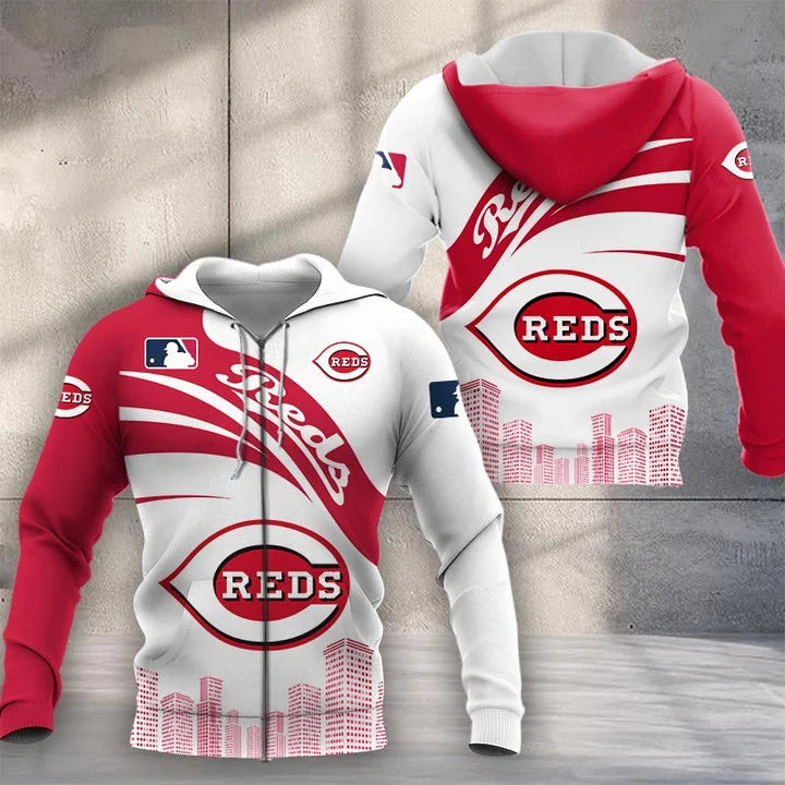 LIMITED EDITION - NEW CUSTOMIZED MLB05 CRS CINCINNATI REDS UNISEX T-SHIRT, POLO, HOODIE & JACKETS