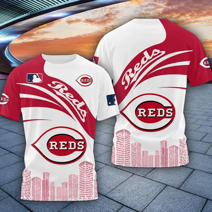 LIMITED EDITION - NEW CUSTOMIZED MLB05 CRS CINCINNATI REDS UNISEX T-SHIRT, POLO, HOODIE & JACKETS