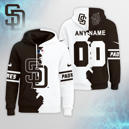LIMITED EDITION - NEW CUSTOMIZED MLB18 SDP SAN DIEGO PADRES UNISEX T-SHIRT, POLO, HOODIE & JACKETS