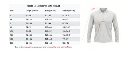 LIMITED EDITION - NEW CUSTOMIZED MLB19 KCR KANSAS CITY ROYALS MEN LONG SLEEVE POLO